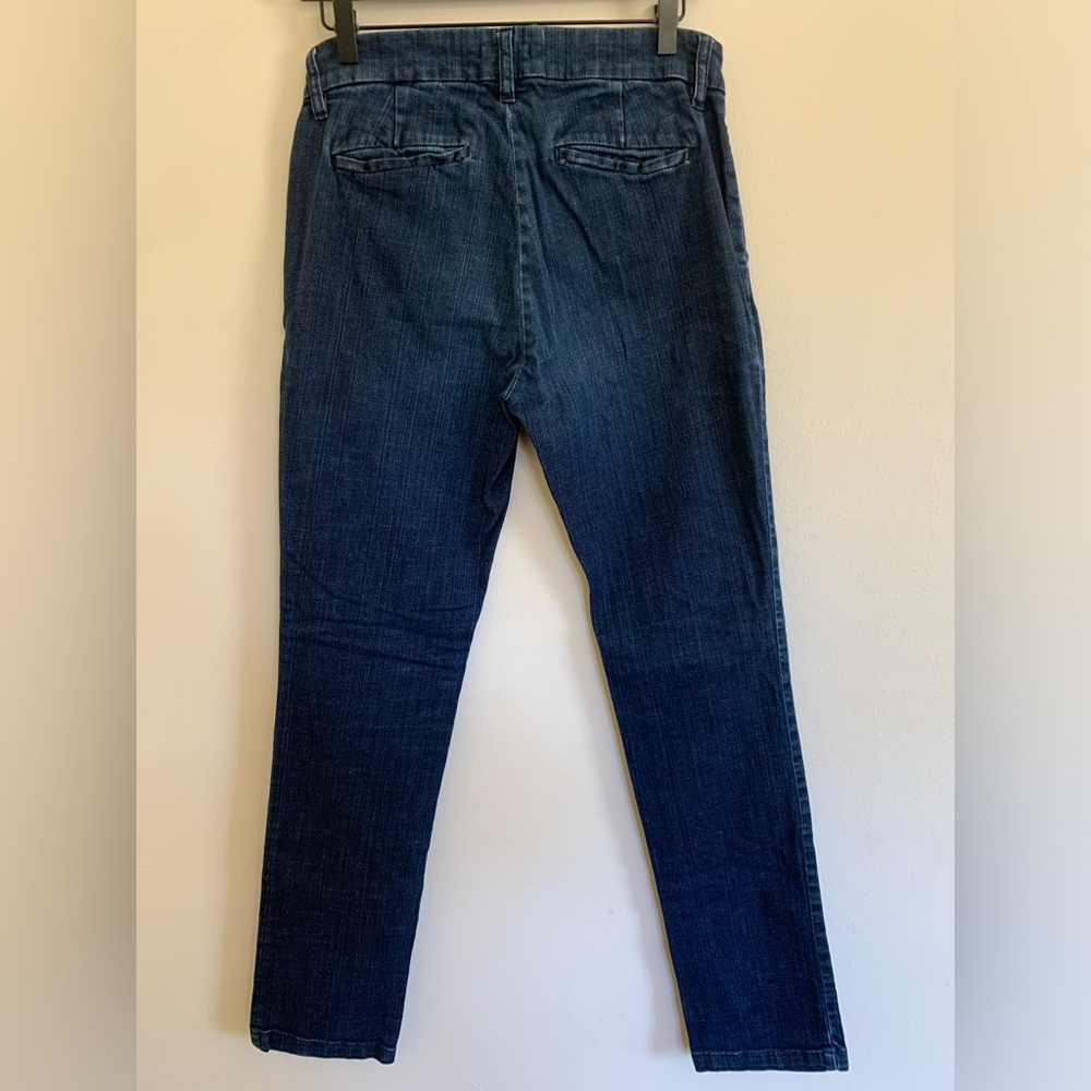 EILEEN FISHER Straight Leg Denim Trouser Jeans Size 8 - Picture 4 of 7